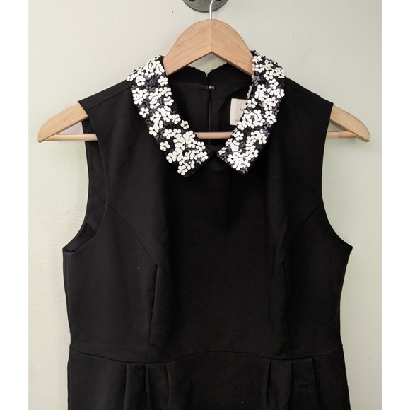 🆕 Kate Spade Bradie Dress Pop of Color Black - Picture 3 of 13